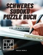 Schweres Sudoku Puzzle Buch