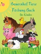 Bauernhof Tiere Färbung Buch für Kinder