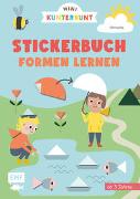 Mini Kunterbunt – Mein erstes Formen-Stickerbuch für Kinder ab 3 Jahren