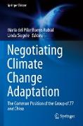 Negotiating Climate Change Adaptation