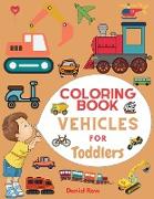 Coloring Book Vehicles For Toddlers