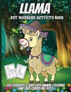 Llama Dot Markers Coloring Book