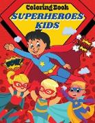 Coloring Book Superheroes Kids