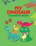 My Dinosaur coloring book: 50 completely unique dinosaur coloring pages