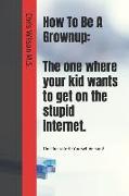 How To Be A Grownup: The one where your kid wants to get on the stupid internet.: The Illustrate-It-Yourself Version!