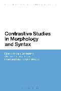 Contrastive Studies in Morphology and Syntax