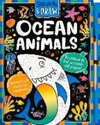 Scratch and Draw Ocean Animals