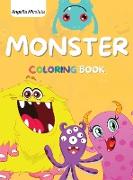 Monster Coloring Book: for Kids Ages 4-8 A Fun Colouring Activity Book