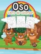 Oso Libro de Colorear para Niños