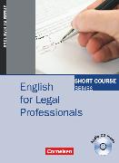Short Course Series, Englisch im Beruf, English for Special Purposes, B1/B2, English for Legal Professionals, Edition 2008, Coursebook with Audio CD