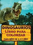 Dinosaurios Libro para colorear