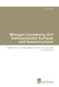 Nitrogen Containing III-V Semiconductor Surfaces and Nanostructures