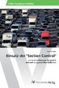 Einsatz der "Section Control"