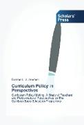 Curriculum Policy in Perspectives