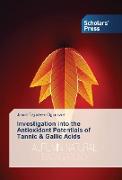 Investigation into the Antioxidant Potentials of Tannic & Gallic Acids