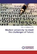 Modern university: to meet the challenges of future
