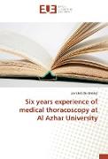 Six years experience of medical thoracoscopy at Al Azhar University