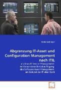 Abgrenzung IT-Asset und Configuration Management nach ITIL