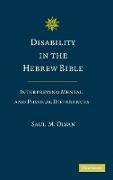 Disability in the Hebrew Bible