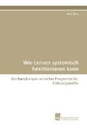 Wie Lernen systemisch funktionieren kann