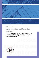 Analyse et caractérisation optique