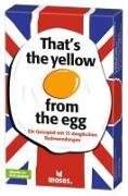 That's the yellow from the egg