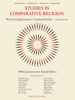Studies in Comparative Religion: 1968 Commemorative Annual Edition
