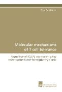 Molecular mechanisms of T cell tolerance