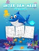 Unter dem Meer Malbuch für Kinder