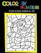 Color By Numbers for Kids Ages 6-10: Educational Activity Book for Kids, Birds, Fish, Flowers, Animals and Pretty Patterns Paperback