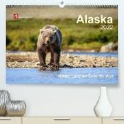 Alaska 2022 Wildes Land am Ende der Welt (Premium, hochwertiger DIN A2 Wandkalender 2022, Kunstdruck in Hochglanz)