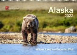 Alaska 2022 Wildes Land am Ende der Welt (Wandkalender 2022 DIN A2 quer)