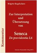 Zur Interpretation und Übersetzung von Seneca ,De providentia I,6'