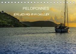 Peloponnes - Einladung zum Chillen (Tischkalender 2022 DIN A5 quer)