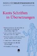 Kants Schriften in Übersetzungen