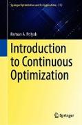 Introduction to Continuous Optimization