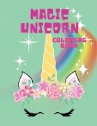 Magical Unicorn coloring book