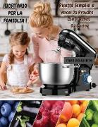 RICETTARIO PER LA FAMIGLIA ! Ricette Semplici e Veloci Da Provare Con il Robot Da Cucina