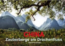 CHINA - Zauberberge am Drachenfluss (Wandkalender 2022 DIN A2 quer)