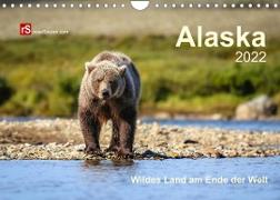 Alaska 2022 Wildes Land am Ende der Welt (Wandkalender 2022 DIN A4 quer)