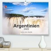 Argentinien, Gauchos - Anden - Wasserfälle (Premium, hochwertiger DIN A2 Wandkalender 2022, Kunstdruck in Hochglanz)