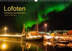 Lofoten - Nordlichter und Abendlicht (Wandkalender 2022 DIN A3 quer)