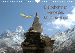 Die schönsten Berge des Khumbu Himal (Wandkalender 2022 DIN A4 quer)