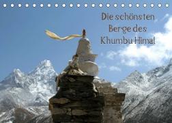 Die schönsten Berge des Khumbu Himal (Tischkalender 2022 DIN A5 quer)