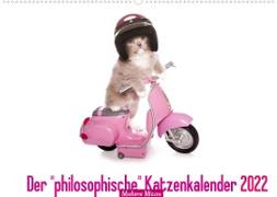 Der "philosophische" Katzenkalender 2022 (Wandkalender 2022 DIN A2 quer)
