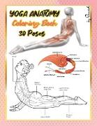 Yoga anatomy coloring book