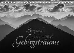 Bergpixels Schwarz-Weiße Gebirgsträume (Tischkalender 2022 DIN A5 quer)