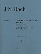 Harpsichord Concerto no. 2 E major BWV 1053 (Klavierauszug)