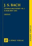 Harpsichord Concerto no. 2 E major BWV 1053 / Studien-Edition (Taschenpartitur)