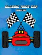 Classic Race Car Coloring Book